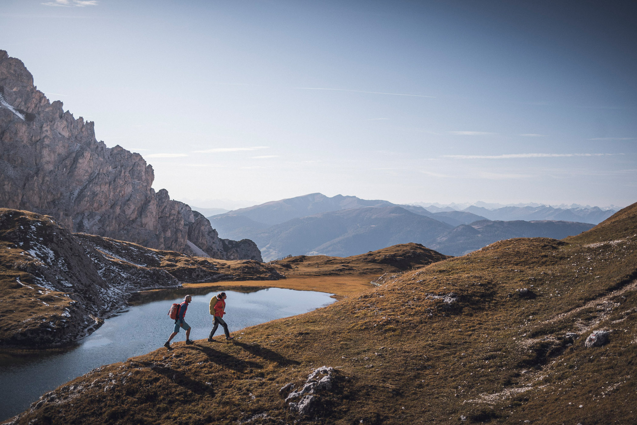 Mountain lake - hiking