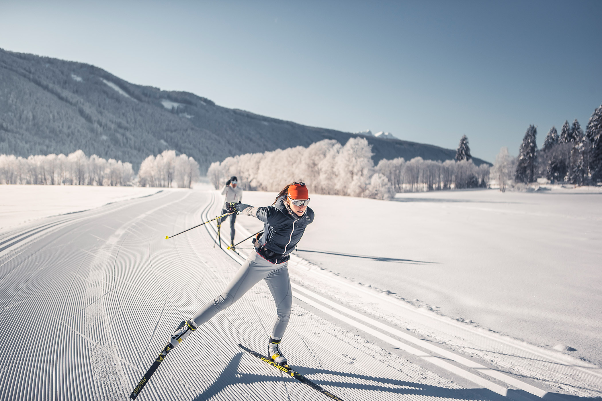 Winter - cross-country skiing